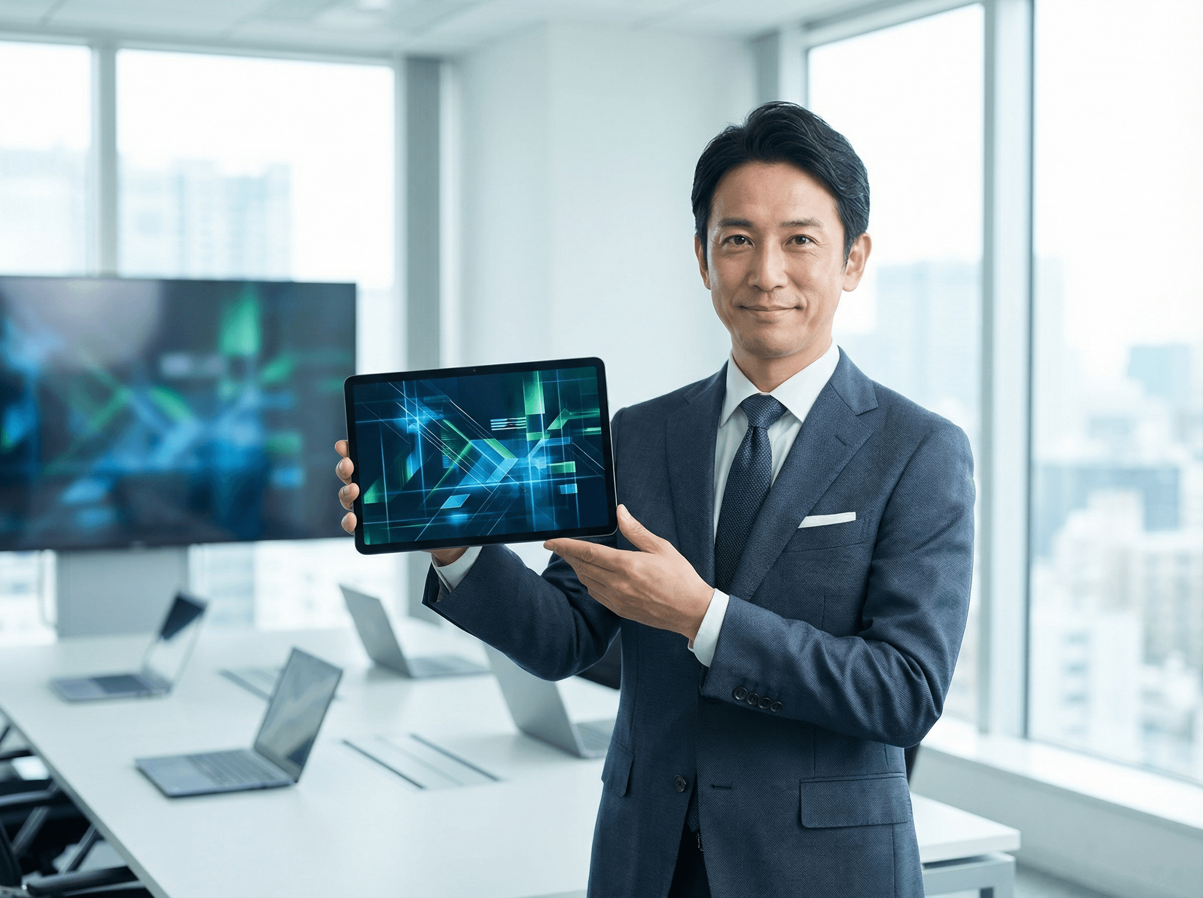 研修やマニュアルを用いたスタッフ教育のイメージ